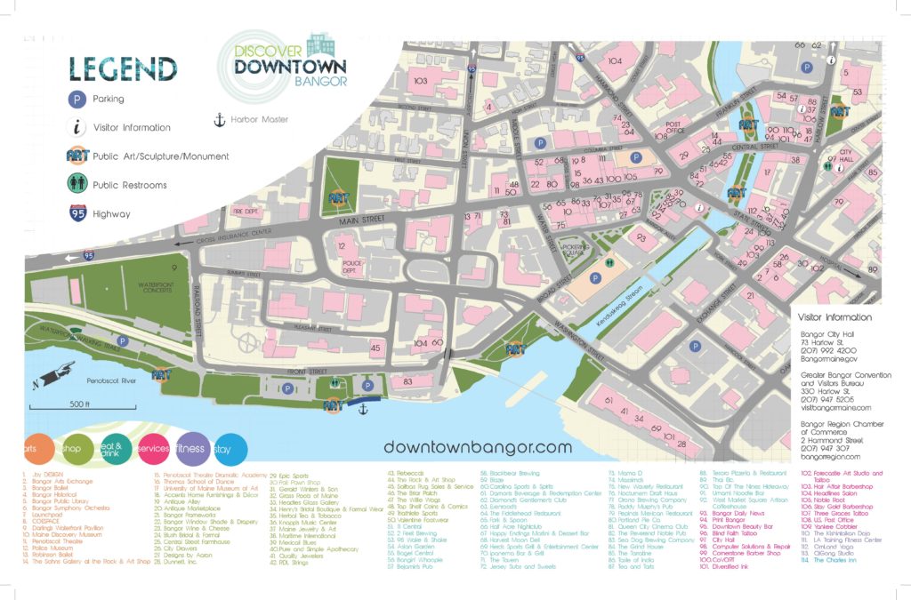 The 2019 Downtown Bangor Brochure