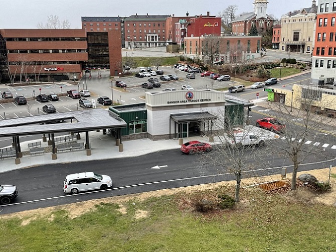 Getting Here 1 BangorTransitStation2022