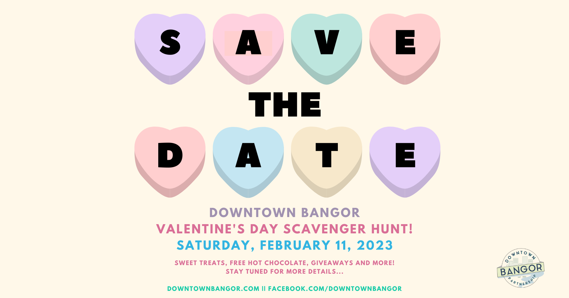 Downtown Bangor Valentine's Day Scavenger Hunt