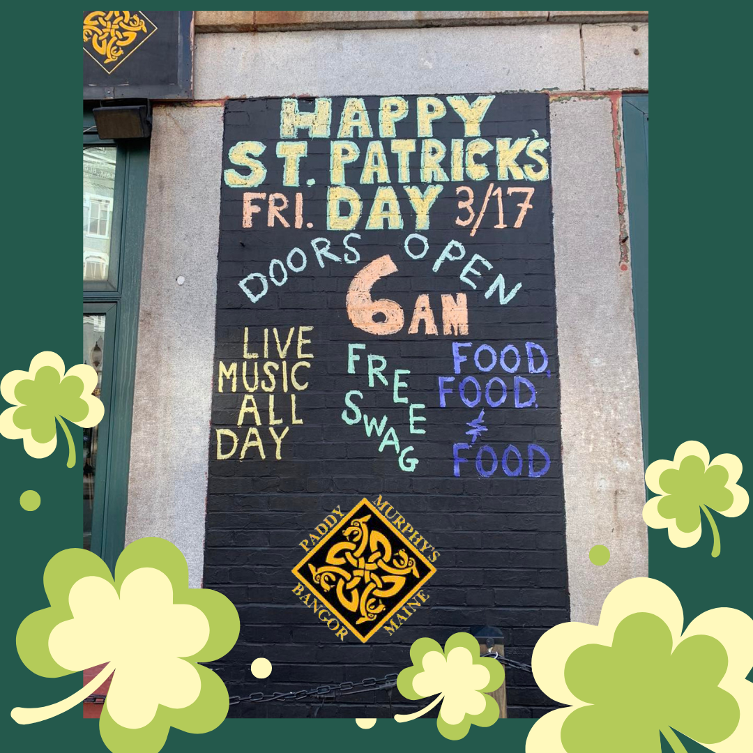 PaddyMurphys St. Patricks Day Promo Flyer