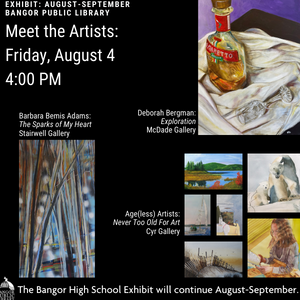 Meet the Artists: August-September Exhibits 1 Calendar Aug Sept artists