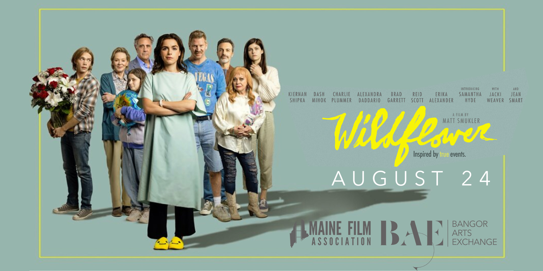Wildflower Screening and Q&A presented by The Maine Film Association Free · Bangor Arts Exchange 1